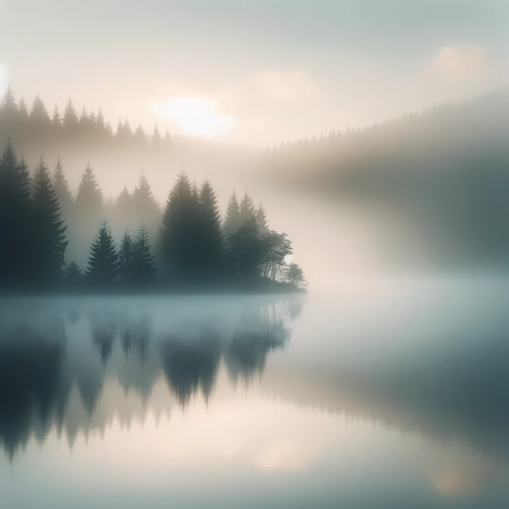 calm and soothing landscape